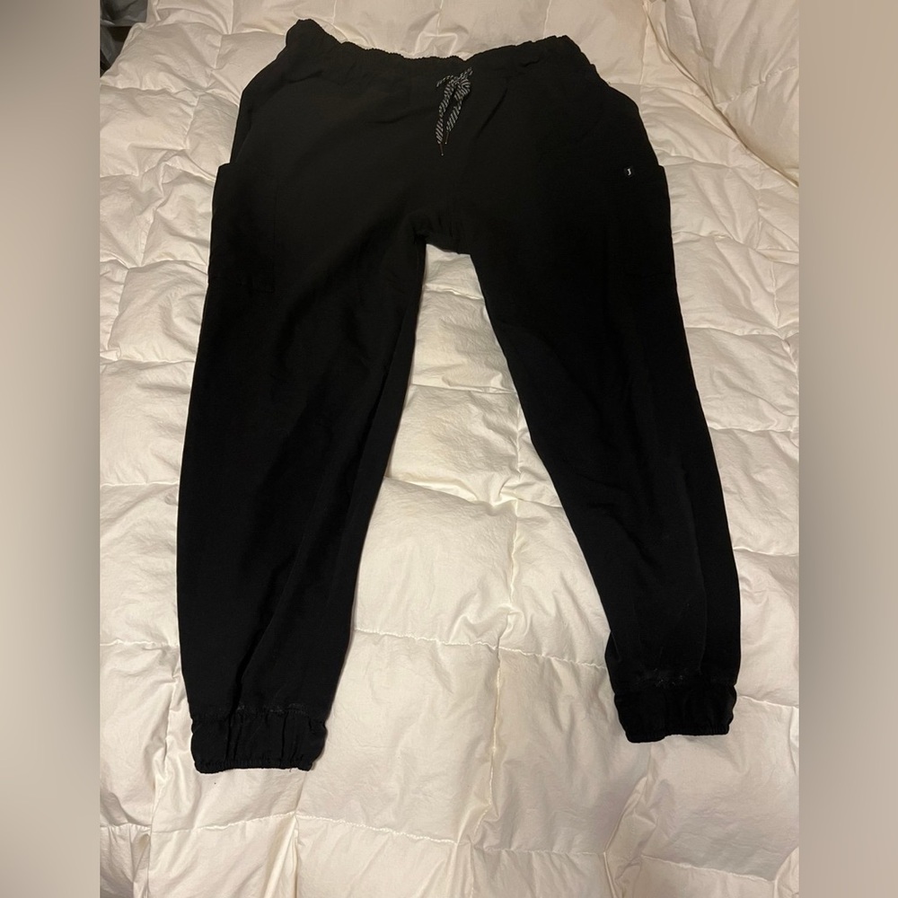 Jaanuu Scrub set plus size 1X Black